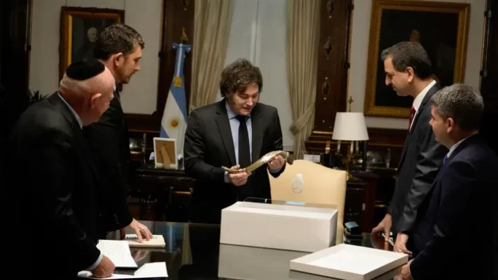 MILEI RECIBIÓ A LA DAIA ANTES DE SU VIAJE A ISRAEL Y REFUERZA SU ALINEAMIENTO INTERNACIONAL