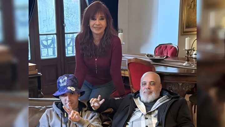 CRISTINA KIRCHNER RECIBIÓ AL FOTÓGRAFO PABLO GRILLO Y REAPARECIÓ EL DEBATE SOBRE LA VIOLENCIA INSTITUCIONAL
