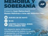 MARCOS PAZ ABRE UN ESPACIO DE DEBATE SOBRE MALVINAS, MEMORIA Y SOBERANÍA