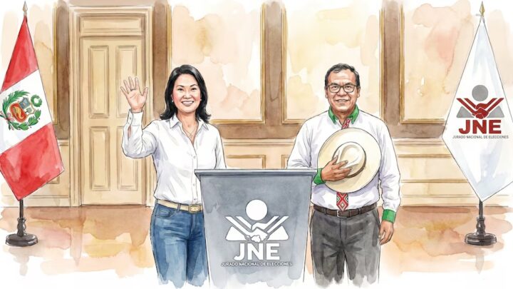 PERÚ ELIGE PRESIDENTE EN UNA ELECCIÓN REÑIDA Y CON RESULTADOS QUE PODRÍAN DEMORAR HASTA UN MES