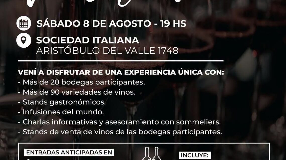 MARCOS PAZ SE PREPARA PARA LA TERCERA EDICIÓN DE “MARCOS PAZ VINOS”, UNA PROPUESTA QUE YA ES UN CLÁSICO DE LA REGIÓN