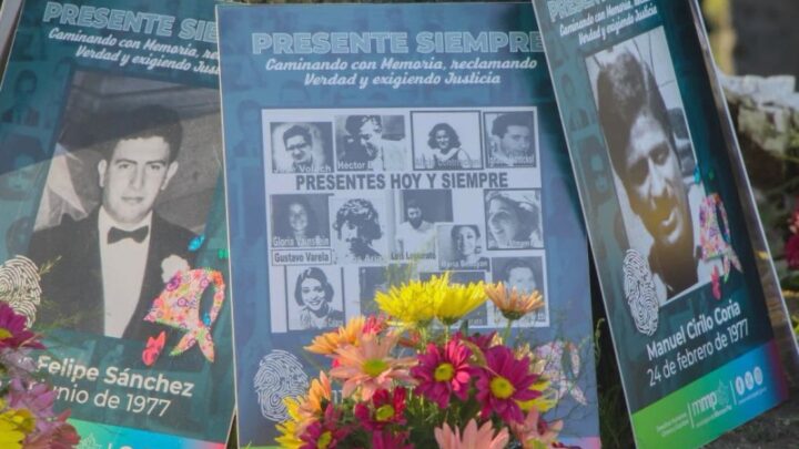 Se conmemoró el Día local de la Memoria por los desaparecidos de Marcos Paz