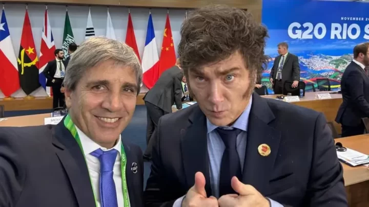 MILEI Y CAPUTO BUSCAN CONSOLIDAR SU PLAN ECONÓMICO ANTE LOS PRINCIPALES EJECUTIVOS DEL PAÍS