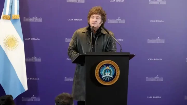 MILEI DEFENDIÓ LA REFORMA DE LA CARTA ORGÁNICA DEL BCRA Y ASEGURÓ QUE «SERÁ UN GRAN PASO PARA TERMINAR PARA SIEMPRE CON LA INFLACIÓN»