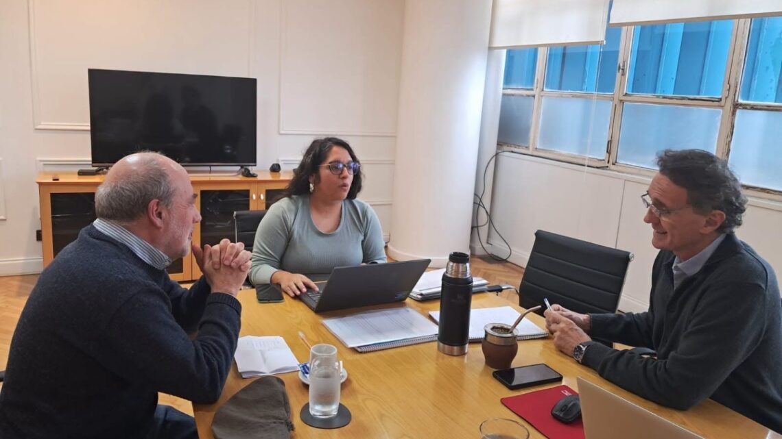 Ricardo Curutchet y Gabriel Katopodis se reunieron por las obras en ejecución y nuevos proyectos en Marcos Paz