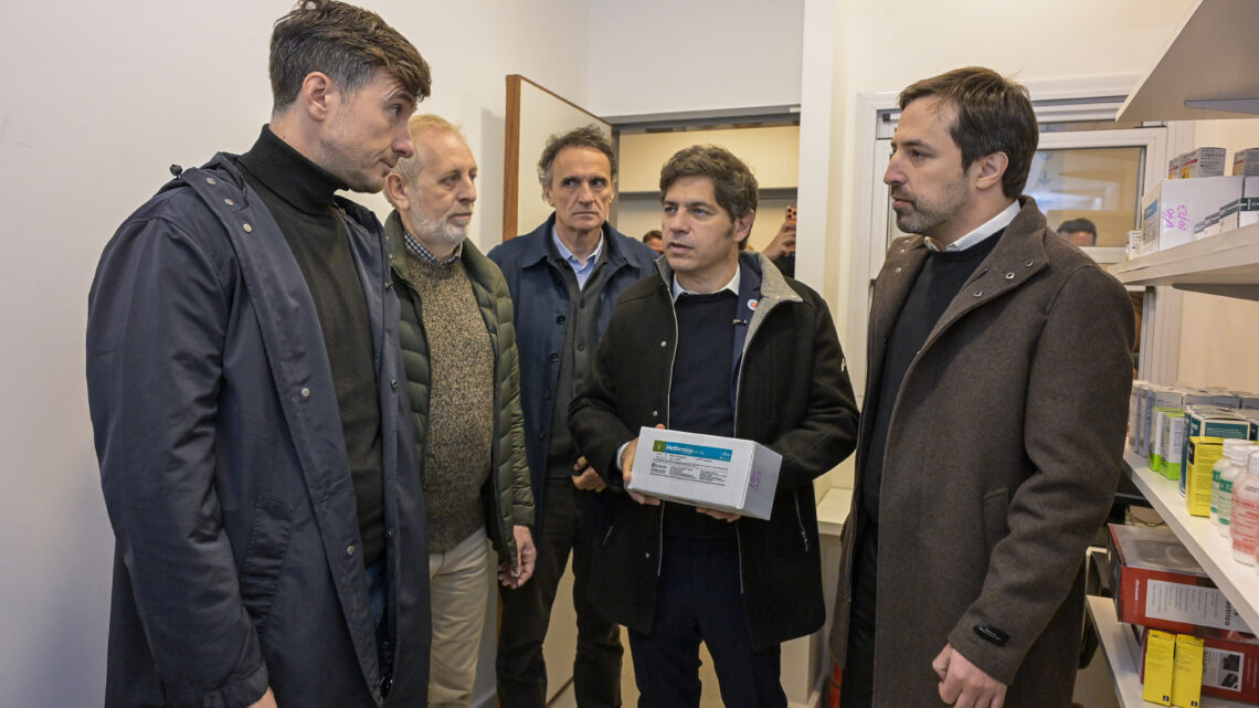 Kicillof inauguró un Centro de Atención Primaria de la Salud en Castelar