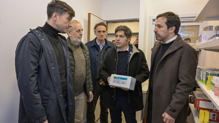 Kicillof inauguró un Centro de Atención Primaria de la Salud en Castelar