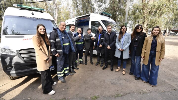 Kicillof inauguró una base de la UTOI en Lomas de Zamora