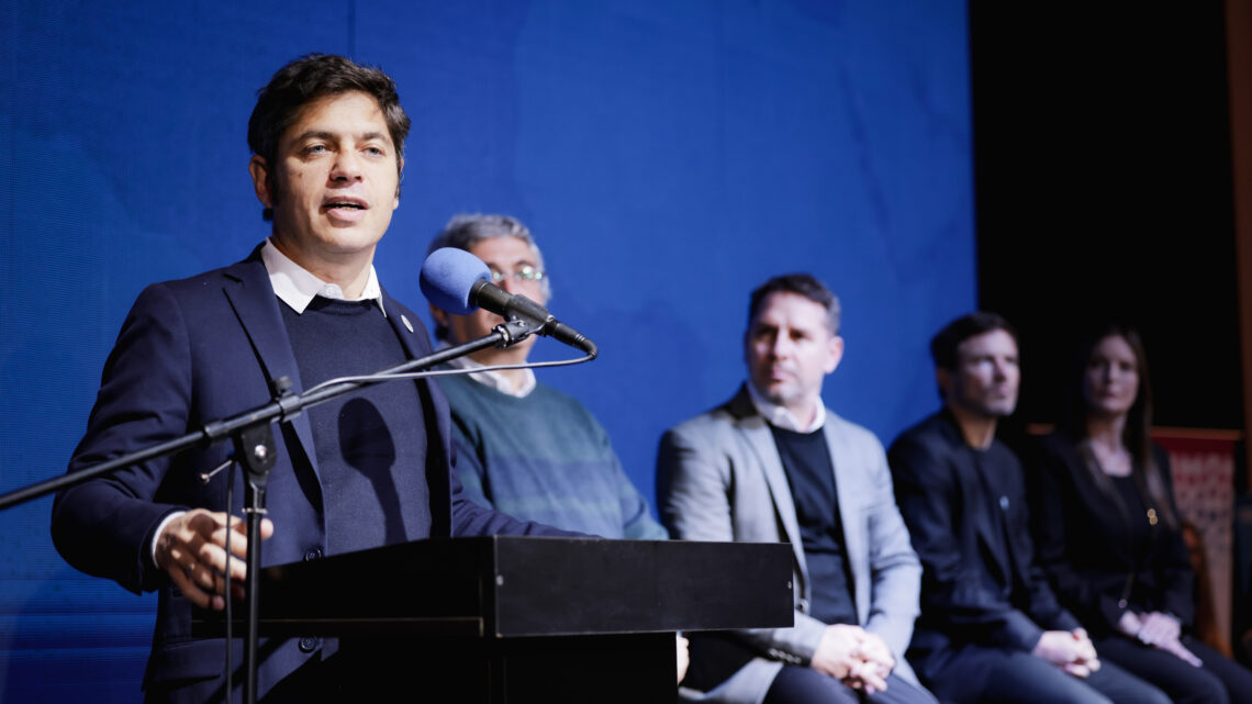 Kicillof encabezó la apertura de una ronda de negocios multisectorial en Ituzaingó