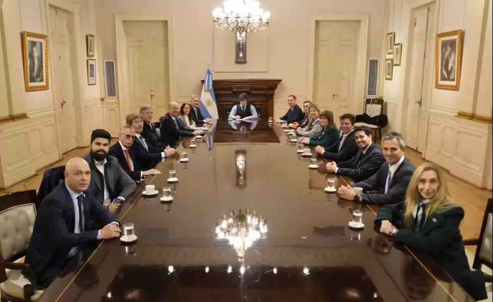 MILEI RETOMÓ SU AGENDA EN CASA ROSADA Y RATIFICÓ EL RUMBO ECONÓMICO DEL GOBIERNO