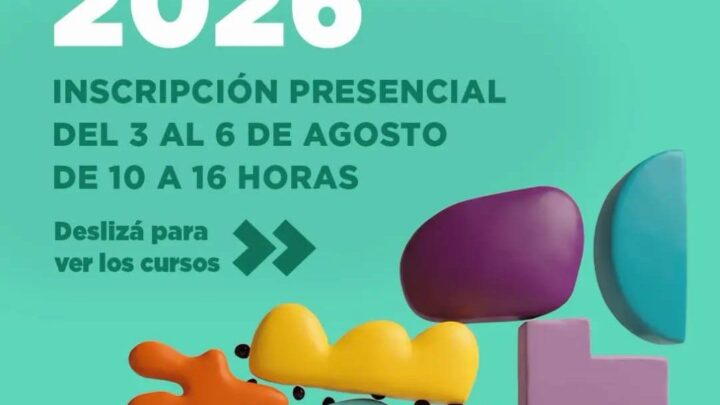 MERLO ABRIÓ LA INSCRIPCIÓN A LOS CURSOS GRATUITOS 2026 PARA JÓVENES CON PROPUESTAS EN ARTE, OFICIOS, TECNOLOGÍA Y DANZA