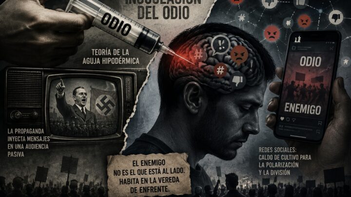 DE LA TEORÍA DE LA AGUJA HIPODÉRMICA A LA INOCULACIÓN DEL ODIO