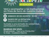 MARCOS PAZ SE PREPARA PARA LA CUARTA EDICIÓN DEL FESTIVAL MARCOS PAZ SOLIDARIO