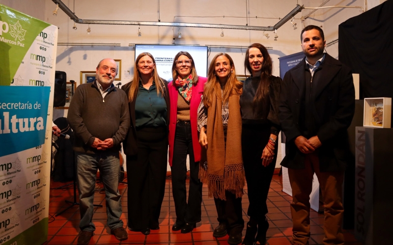 Marcos Paz: En la Casa de la Cultura se inauguró oficialmente “Fronteras Abiertas”