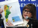 BULLRICH DEFENDIÓ LOS CAMBIOS A LA LEY DE TIERRAS Y ASEGURÓ: «NO NOS VAN A CORRER CON LA SOBERANÍA»