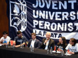 Kicillof participó de la renovación de autoridades de la Juventud Universitaria Peronista de La Plata