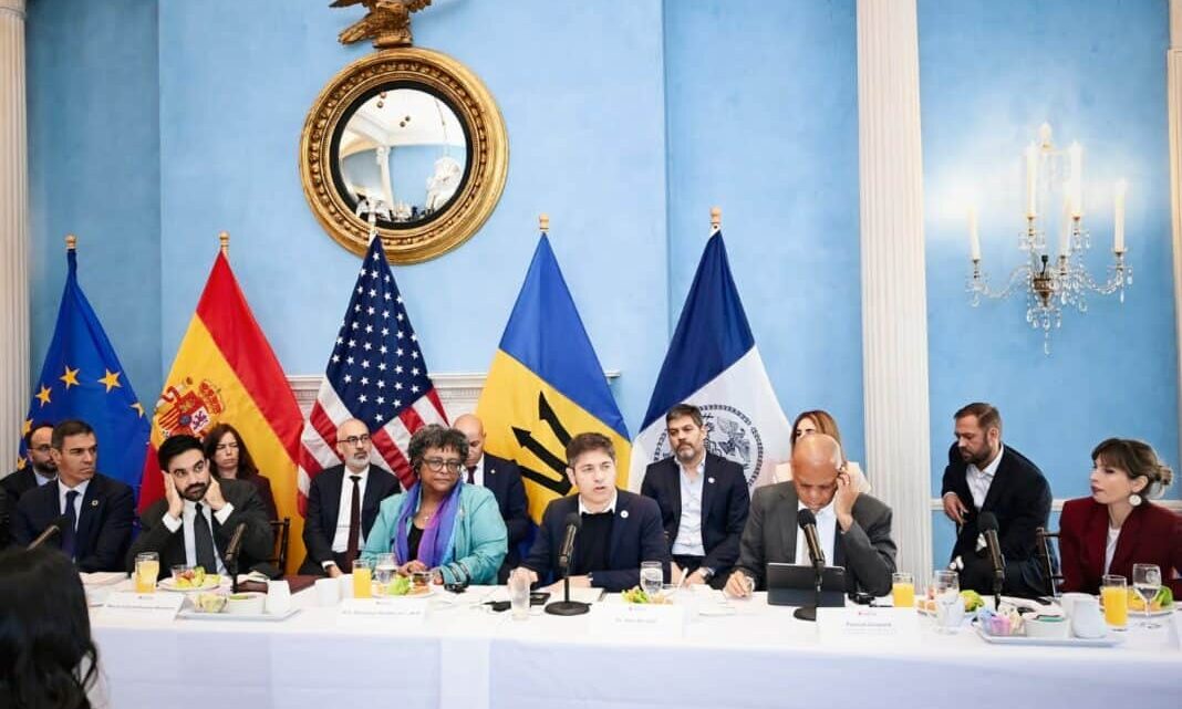 KICILLOF CERRÓ SU VISITA A ESTADOS UNIDOS CON UNA CHARLA EN LA UNIVERSIDAD DE COLUMBIA