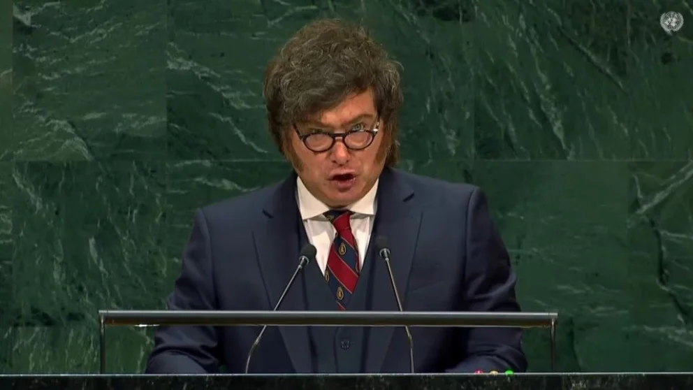 MILEI ANTE LA ONU: RECLAMÓ POR MALVINAS, CUESTIONÓ AL ORGANISMO Y DEFENDIÓ EL DESARROLLO DE LA INTELIGENCIA ARTIFICIAL