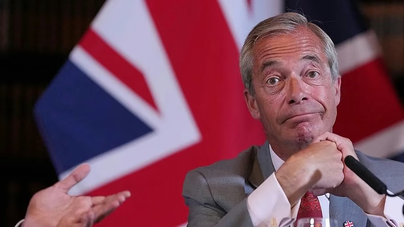 FARAGE PIDIÓ REFORZAR MILITARMENTE LAS MALVINAS TRAS EL RECLAMO DE MILEI ANTE LA ONU