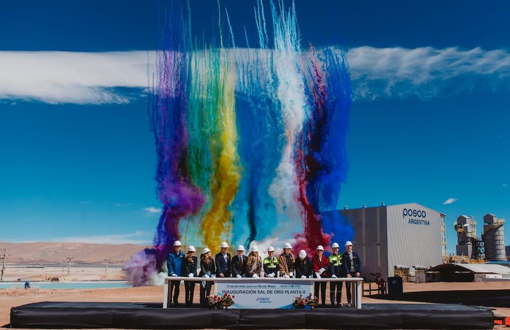 INAUGURARON LA PLANTA II DE SAL DE ORO Y EL LITIO SUMA PRODUCCIÓN EN UN AÑO RÉCORD PARA LA MINERÍA ARGENTINA