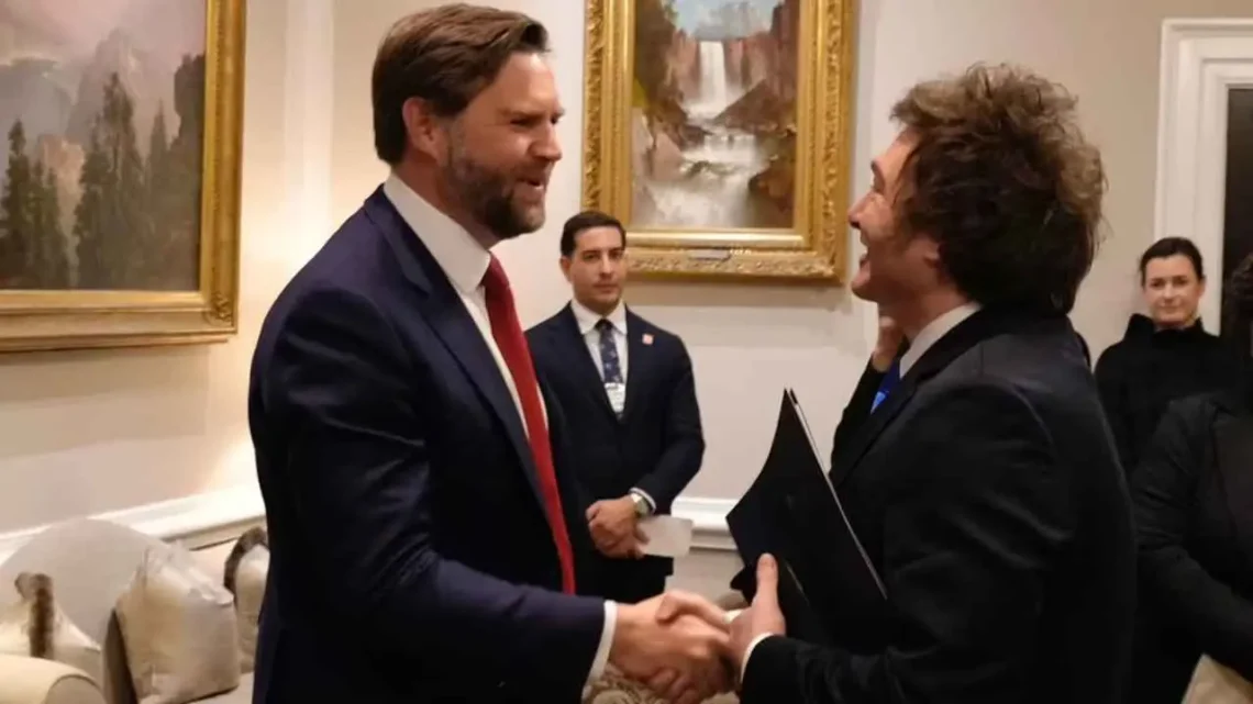 JD VANCE VISITARÁ LA ARGENTINA EN NOVIEMBRE Y SE REUNIRÁ CON JAVIER MILEI