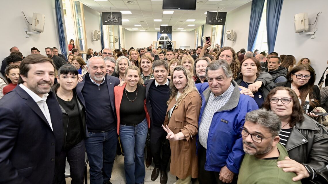Kicillof y Kreplak encabezaron la presentación del 2° Plan Provincial de Salud Mental