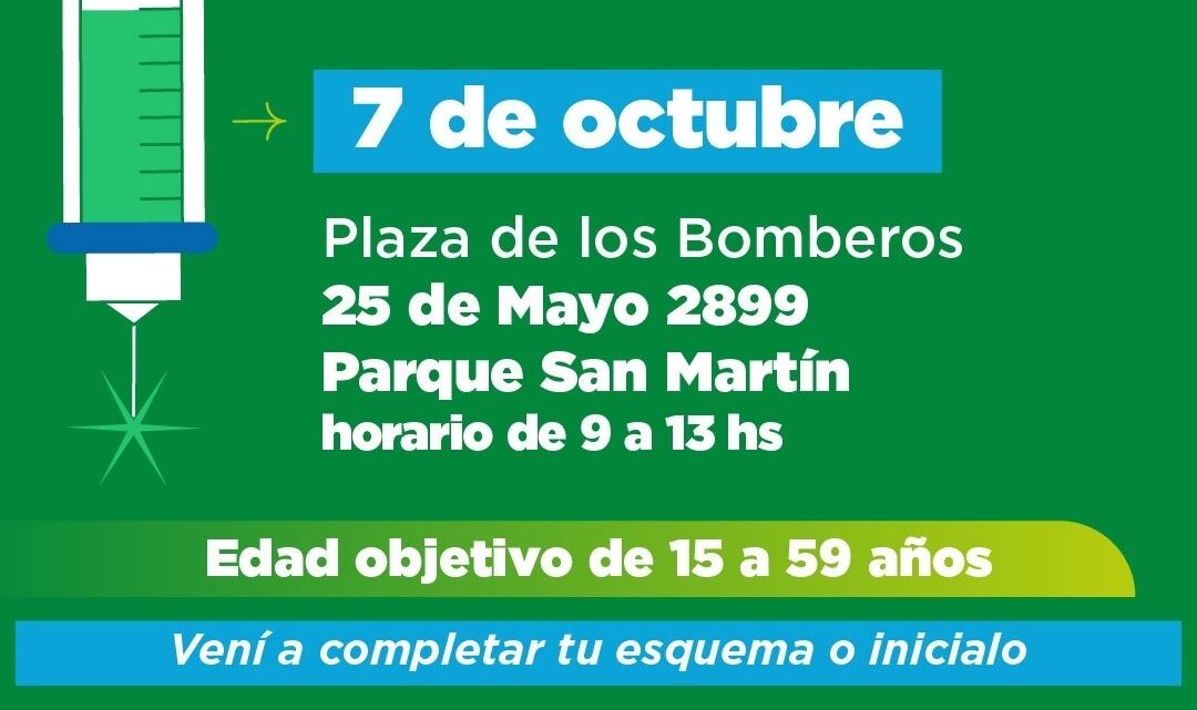 MERLO REALIZARÁ UNA NUEVA JORNADA DE VACUNACIÓN CONTRA EL DENGUE EN PARQUE SAN MARTÍN