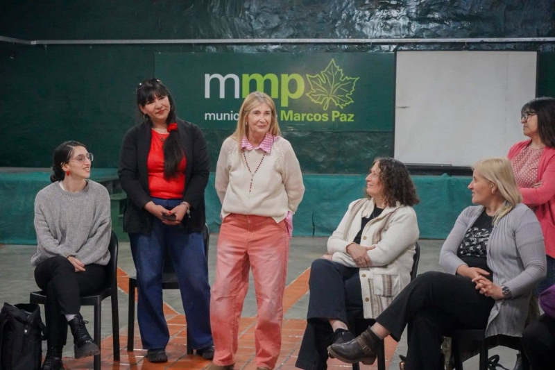 Marcos Paz: Jornada de seguridad y género del Programa Más Vida
