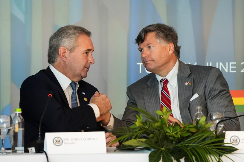 ESTADOS UNIDOS ENVIARÁ A DOS ALTOS FUNCIONARIOS A LA ARGENTINA PARA IMPULSAR EL CORREDOR ANDES-ATLÁNTICO
